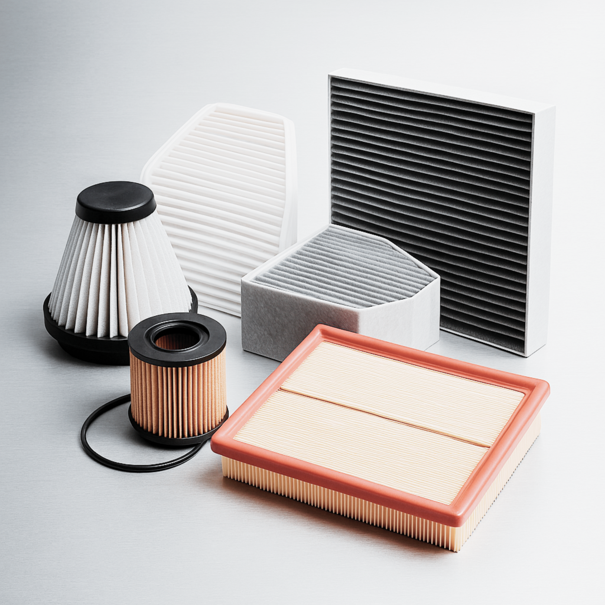 Filtros originales y alternativos: aceite, aire y combustible, cuidá tu motor de lujo.