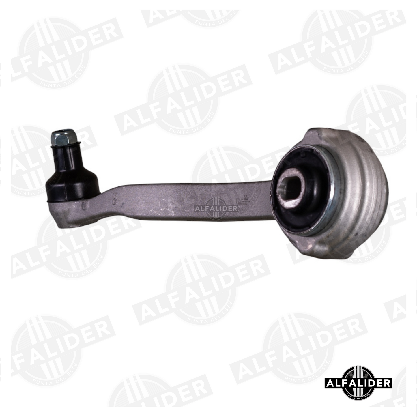 Barra oscilante A2043308811 para Mercedes-Benz Clase C, fabricada en aleación ligera, conecta chasis y rueda para mayor estabilidad.