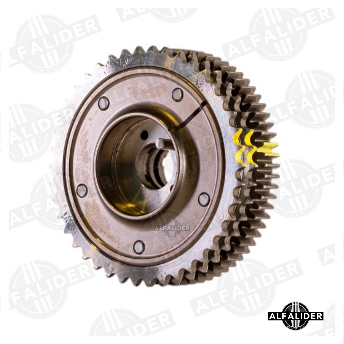 Ajustador de árbol de levas A2720505347 para Mercedes-Benz M272, banco derecho, 70 dientes, ideal para distribución variable precisa.
