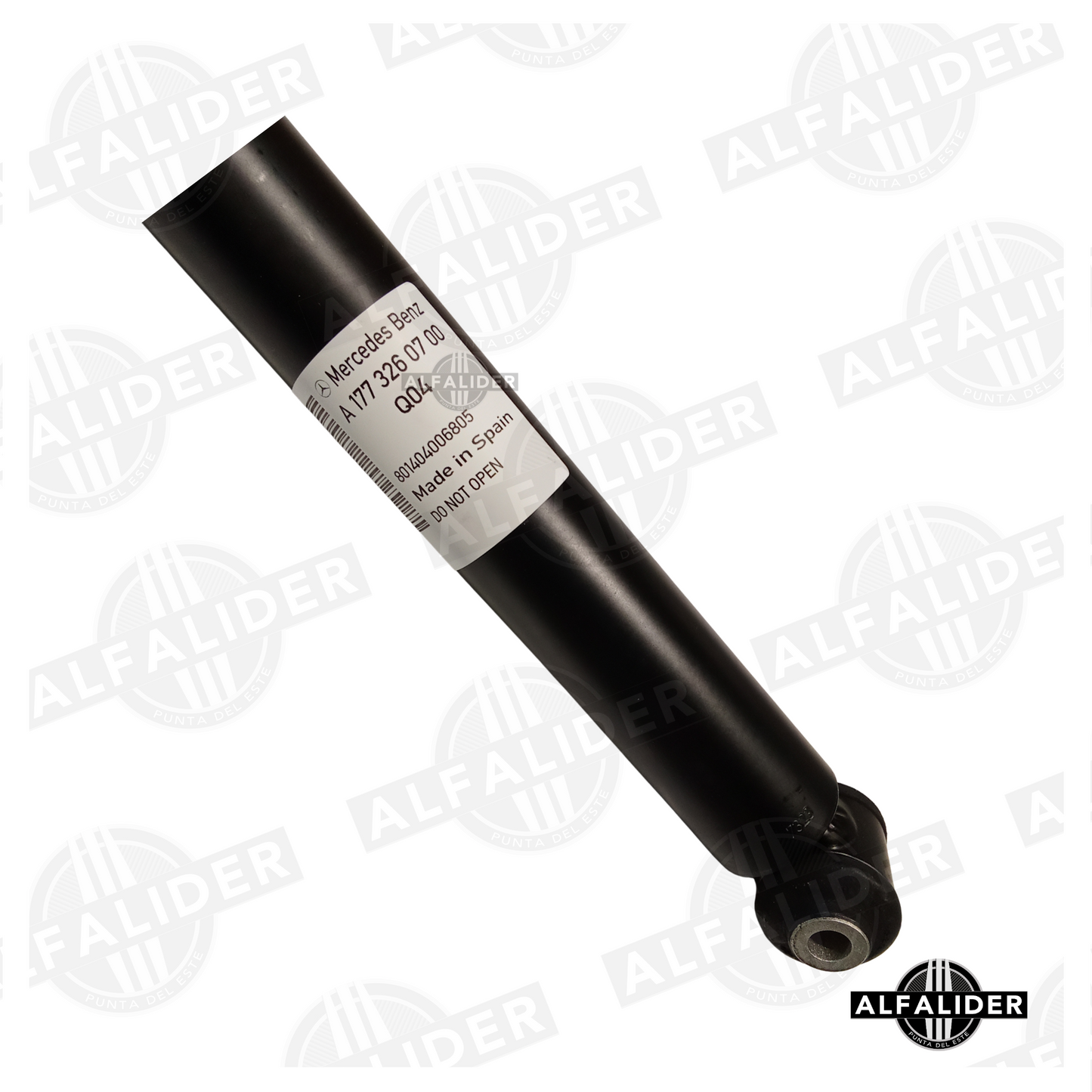 Amortiguador original Mercedes-Benz A1773260700 para Clase A W177, diseño robusto y preciso para suspensión estable y segura.