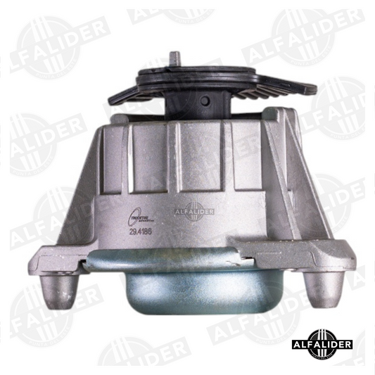 Soporte de motor A2042404317 para Mercedes-Benz, diseño robusto para motores longitudinales V6 y V8, reduce ruido y desgaste.