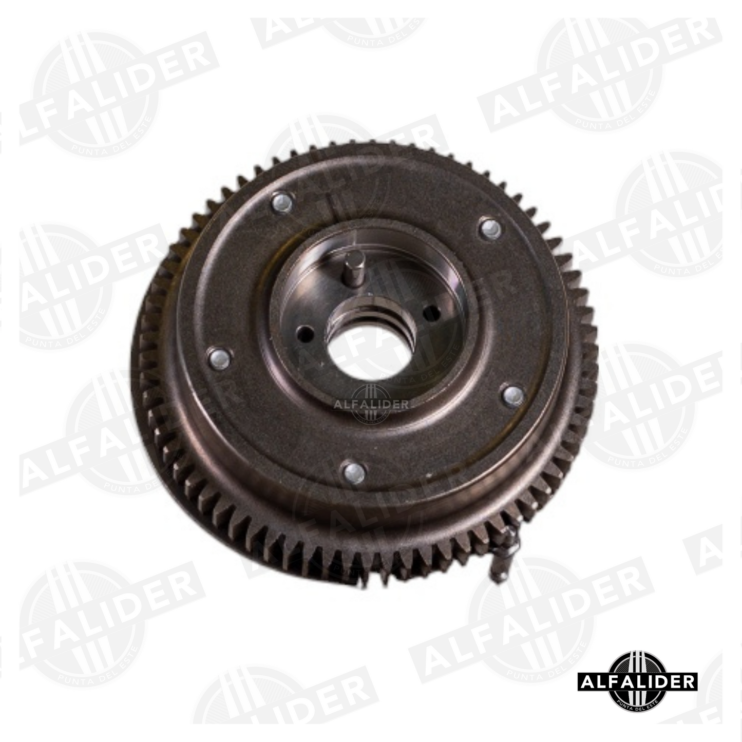Ajustador de árbol de levas A2720506847 para motores Mercedes-Benz V6, montaje en escape, 70 dientes y precisión para distribución variable.