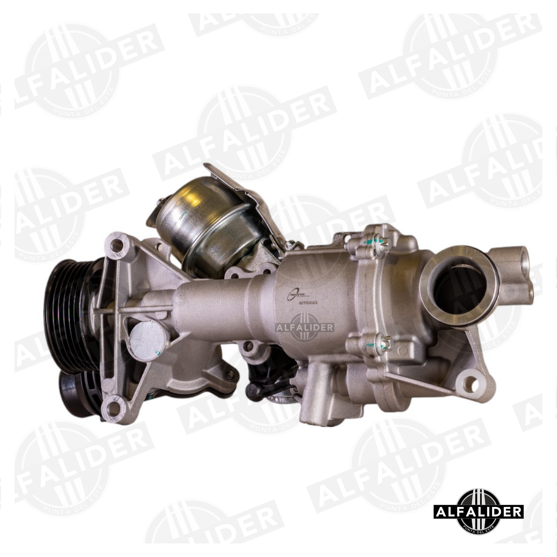 Bomba de agua A2742001407 para motor Mercedes-Benz M274/M270, diseño compacto y eficiente, ideal para refrigeración en modelos medianos.