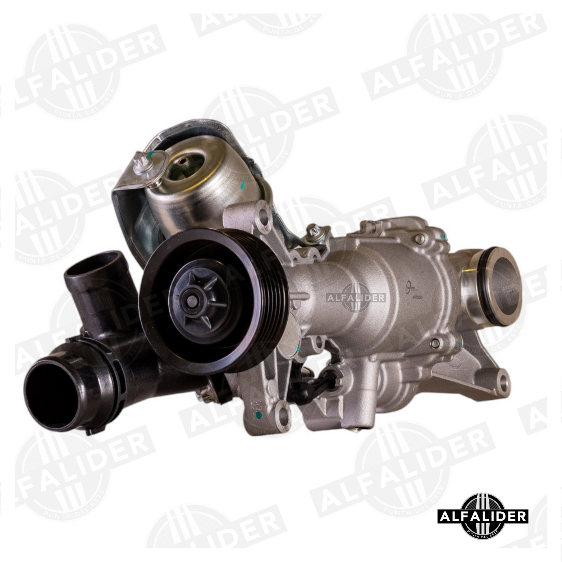 Bomba de agua A2742001407 para motor Mercedes-Benz M274/M270, diseño compacto y eficiente, ideal para refrigeración en modelos medianos.