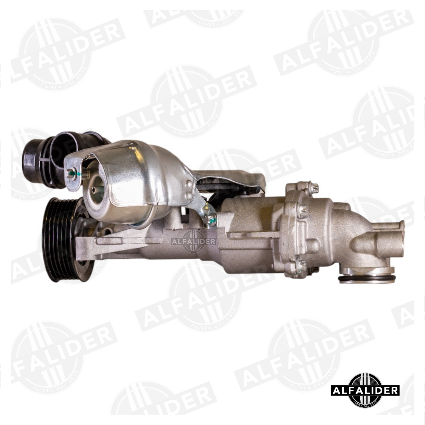 Bomba de agua A2742001407 para motor Mercedes-Benz M274/M270, diseño compacto y eficiente, ideal para refrigeración en modelos medianos.