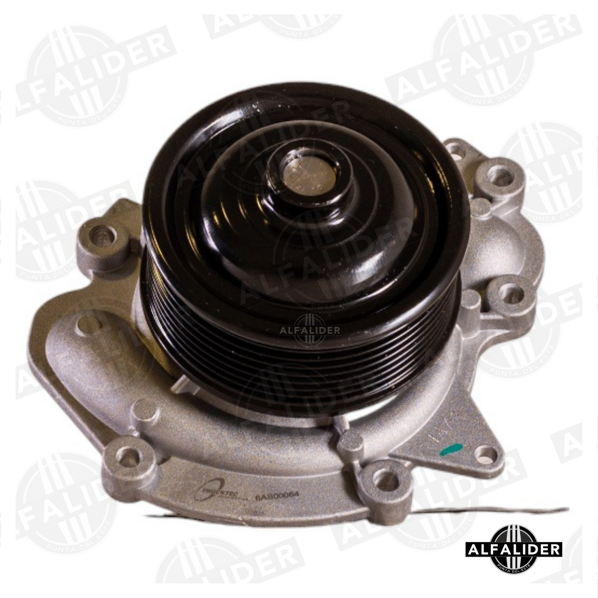 Bomba de agua A6422001001 para motor Mercedes-Benz OM642, diseño robusto, fabricación europea y sellado preciso.