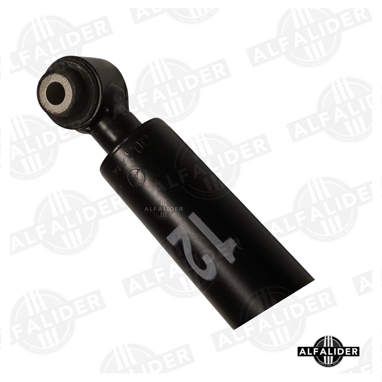 Amortiguador trasero OEM Mercedes-Benz A1563201231, pieza genuina para GLA-Class X156, mantiene suspensión original y segura.