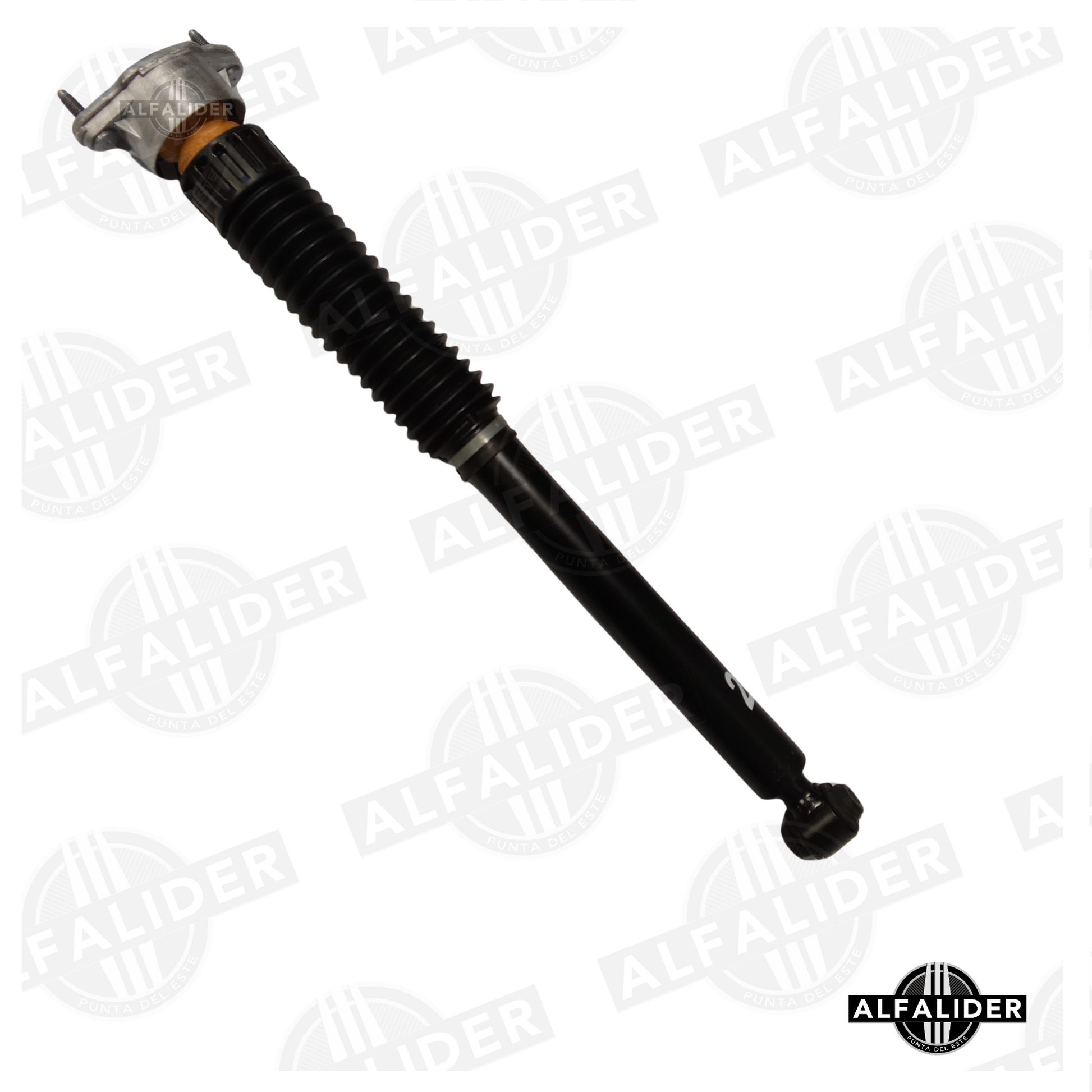 Amortiguador trasero OEM Mercedes-Benz A2043261104, twin-tube a gas, diseño telescópico para Clase C W204, absorción eficiente de impactos.