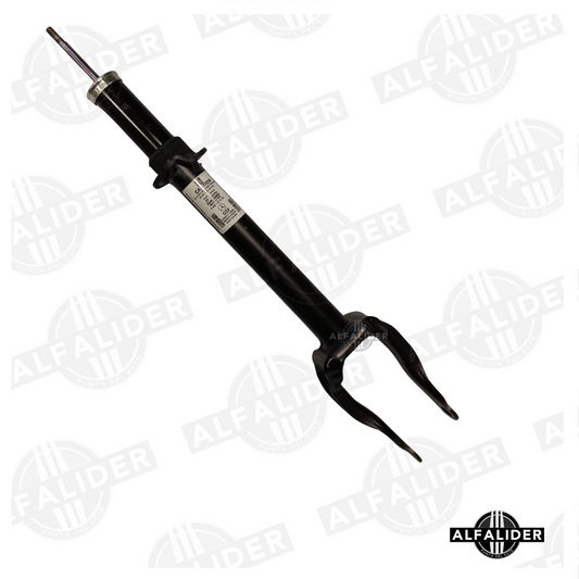 Amortiguador delantero derecho OEM Mercedes-Benz A2923230100, compatible con GLE Coupé C292, diseño robusto y duradero.
