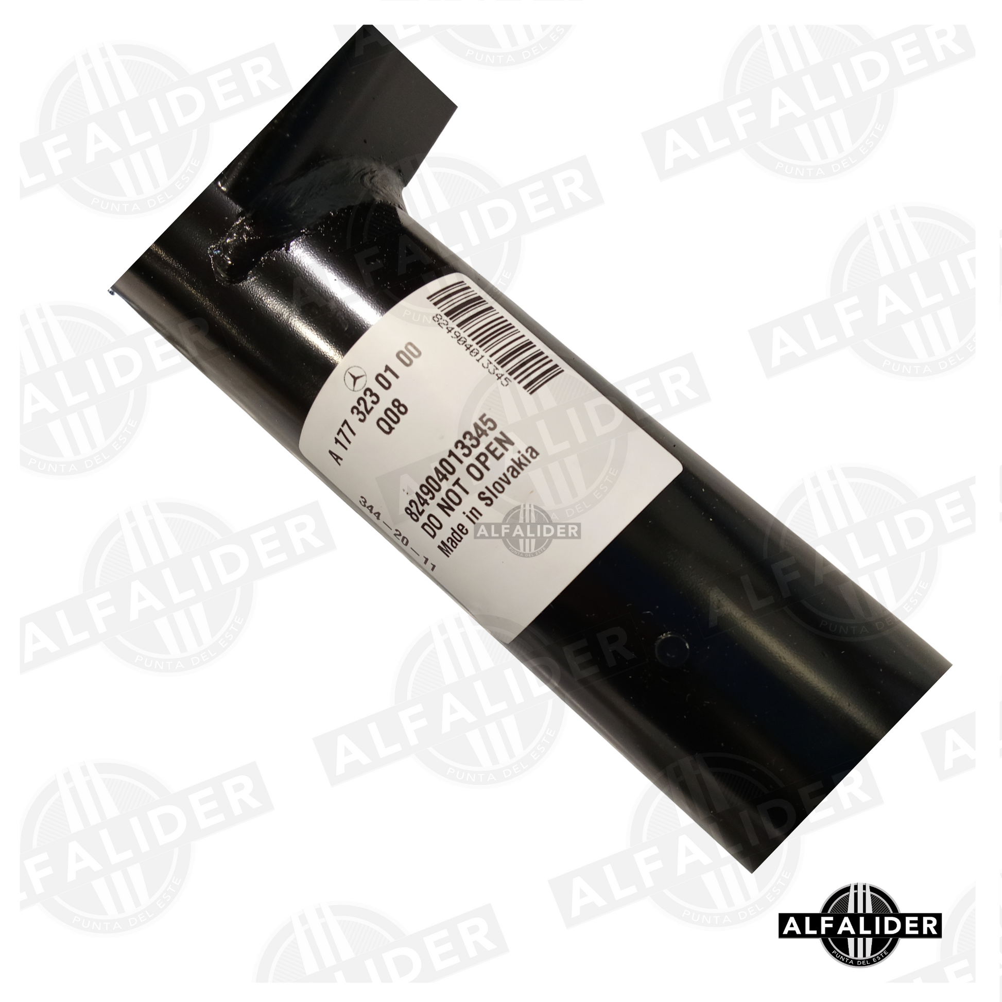 Amortiguador delantero OEM Mercedes-Benz A1773230100, compatible con Clase A W177, suspensión robusta para conducción segura.