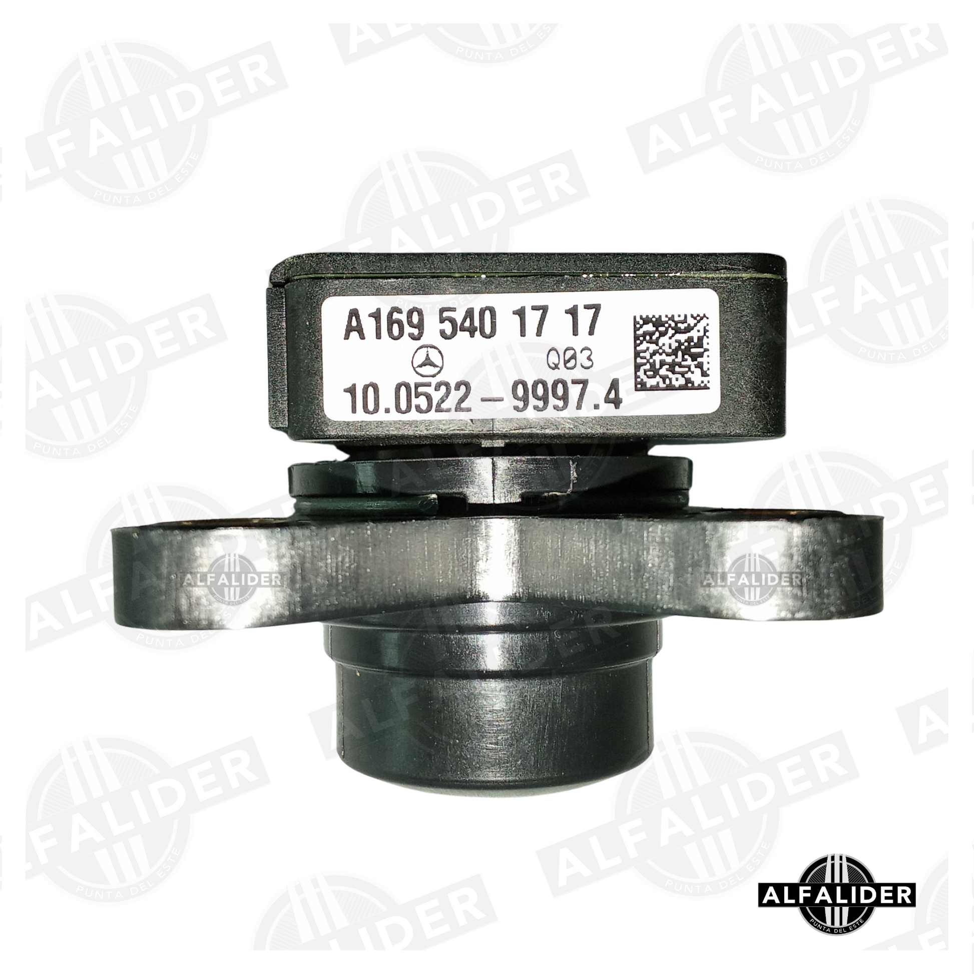 Sensor de presión de riel de combustible original Mercedes-Benz A1695401717, compatible con A-Klasse W169 y B-Klasse W245 motor M266920.